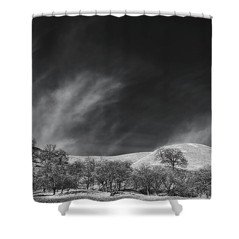 Del Valle Regional Park Shower Curtain featuring the photograph They Say a Love like Ours Won't Last by Laurie Search