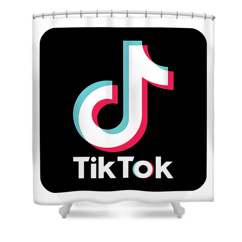 Tiktok Shower Curtain for Sale by Andin Nia