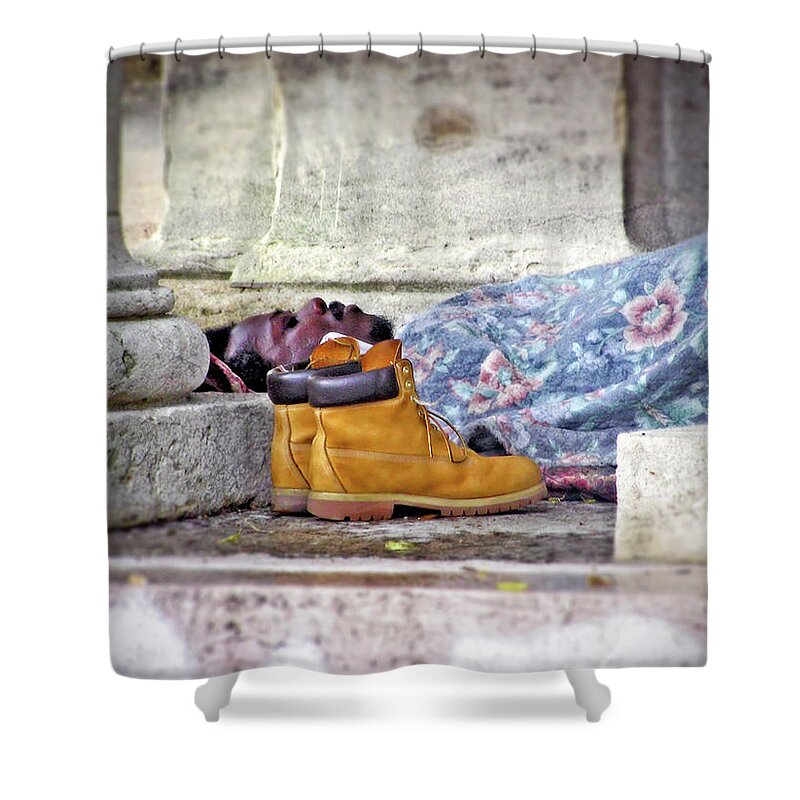2d Shower Curtain featuring the photograph To Sleep Perchance To Dream by Brian Wallace