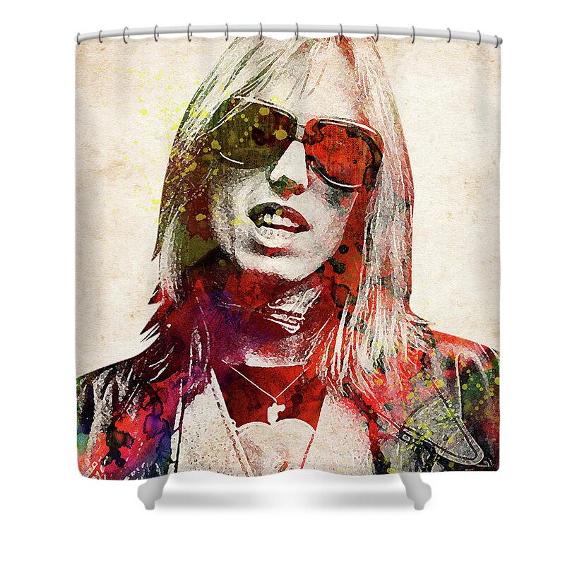 Tom Petty Shower Curtains