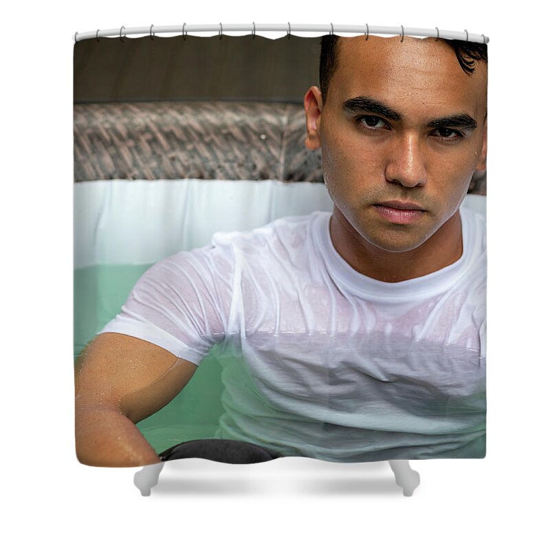 Toni Shower Curtain featuring the photograph Toni by Jim Whitley