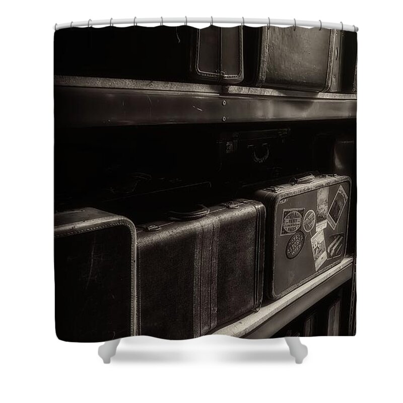 Composed Shower Curtain featuring the photograph Travel by Matthew Adelman