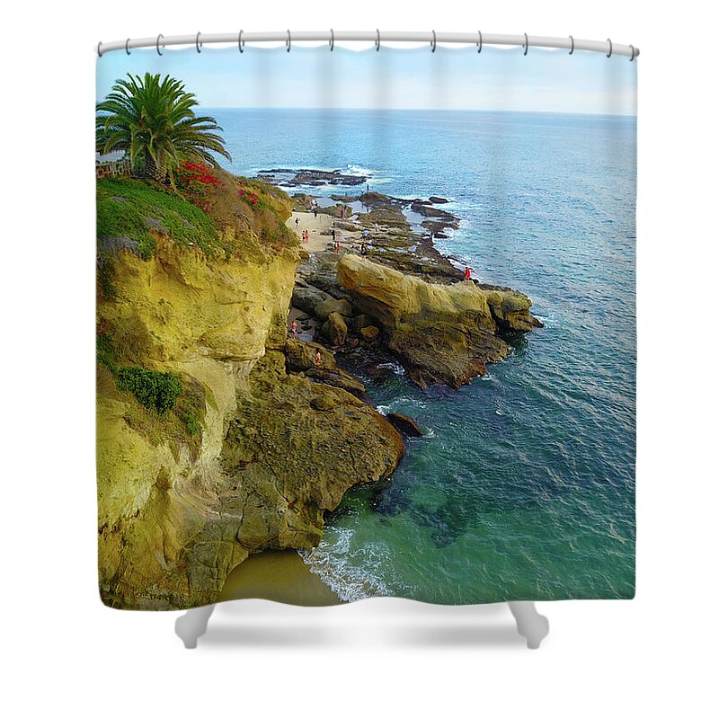 Beach Shower Curtain featuring the photograph Treasure Island Beach by Marcus Jones