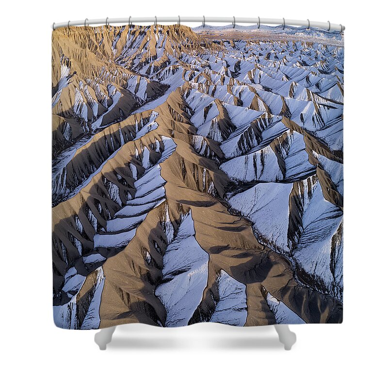 Utah Shower Curtain featuring the photograph Desert Angles by Wesley Aston