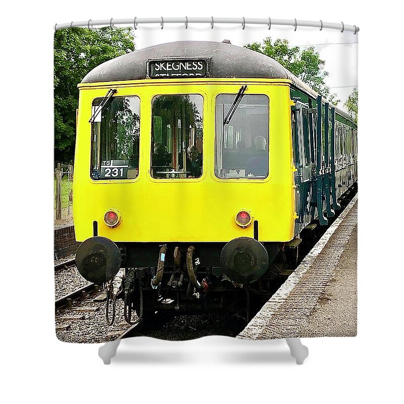  Shower Curtain featuring the photograph Ts231 DMU by Gordon James