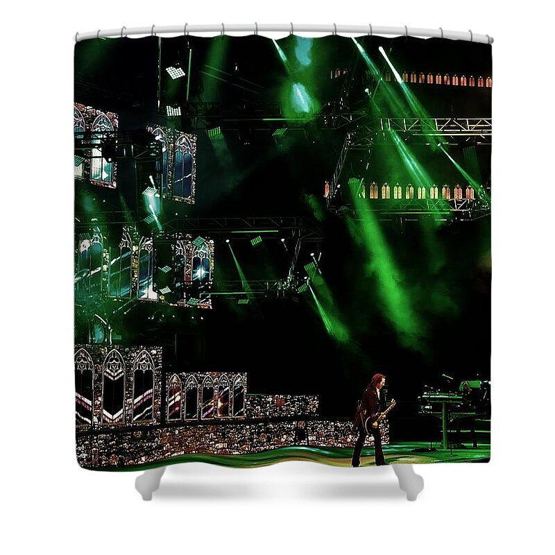 Photograph Entertainment Tso Shower Curtain featuring the photograph TSO in Concert by Beverly Read
