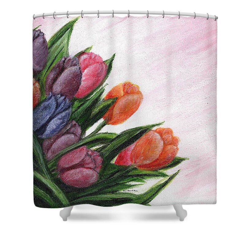 Flowers That Last Forever Shower Curtains