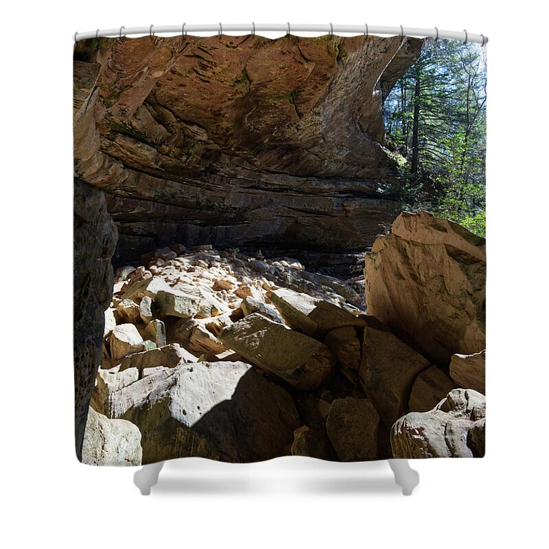 Nature Shower Curtain featuring the photograph Twin Arches 18 by Phil Perkins