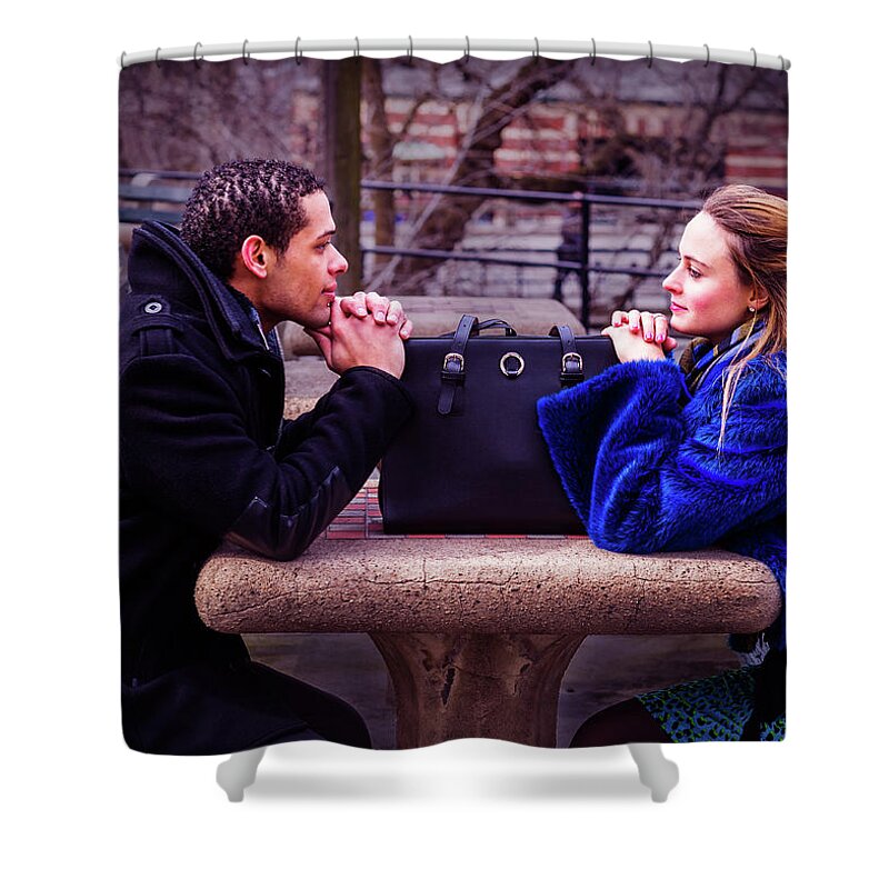 Friends Shower Curtain featuring the photograph Two Friends 130317_0351 by Alexander Image