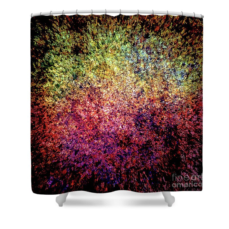 Color Shower Curtain featuring the digital art Uncompromised by Neece Campione