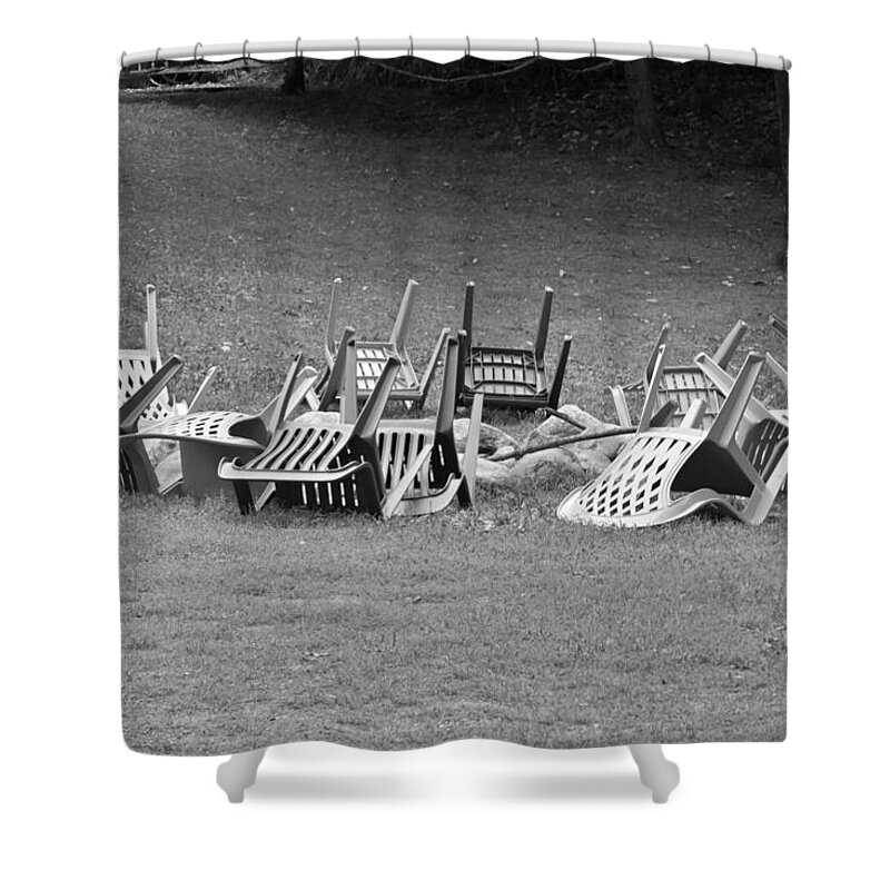  Shower Curtain featuring the photograph Upside Down by Windshield Photography