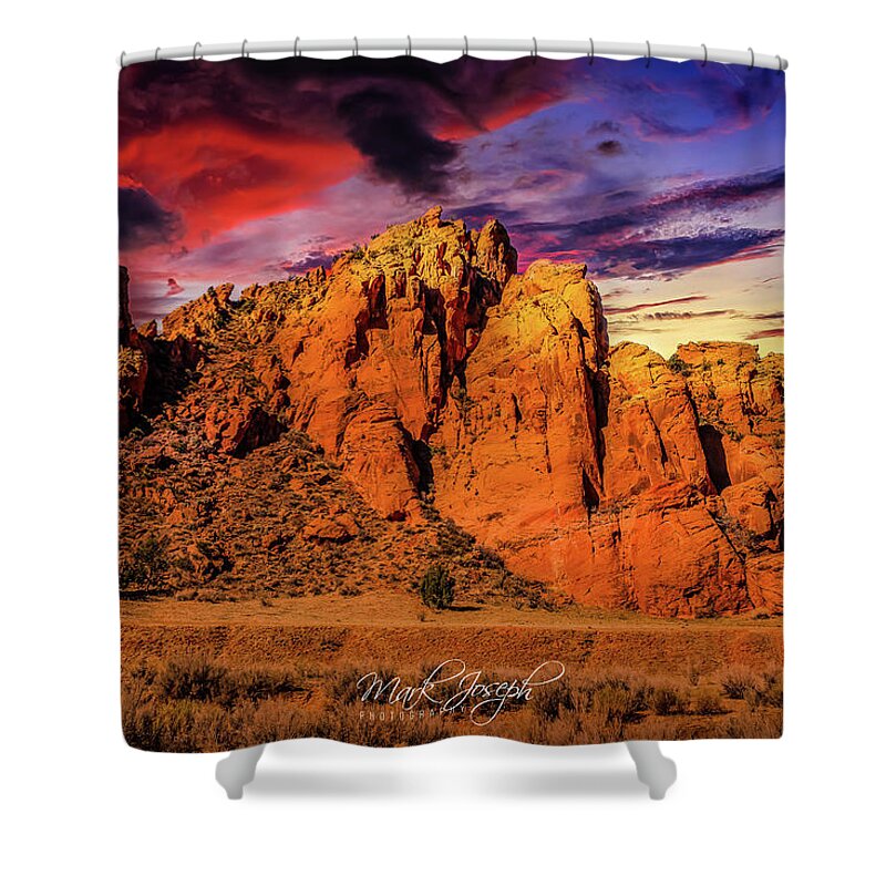 Utah Shower Curtain featuring the photograph Utah Rocks by Mark Joseph