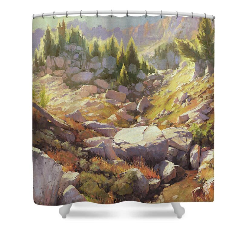 Tumbling Shower Curtains