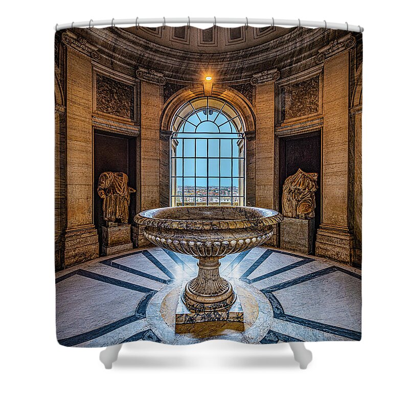 Vatican Shower Curtain featuring the photograph Vatican Beauty by David Downs