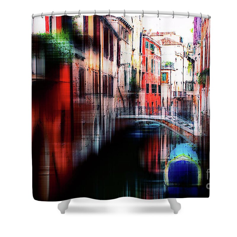 Venice Shower Curtain featuring the photograph Venice, Italy Two by Phil Perkins
