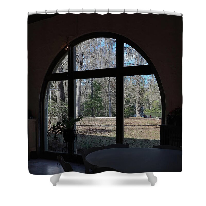 Florida Shower Curtain featuring the photograph Wakulla Springs by M Kathleen Warren