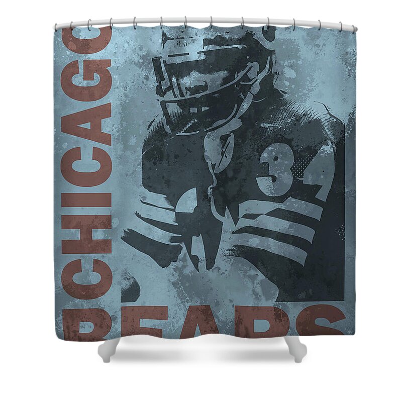 Chicago Bears Fabric Shower Curtain 