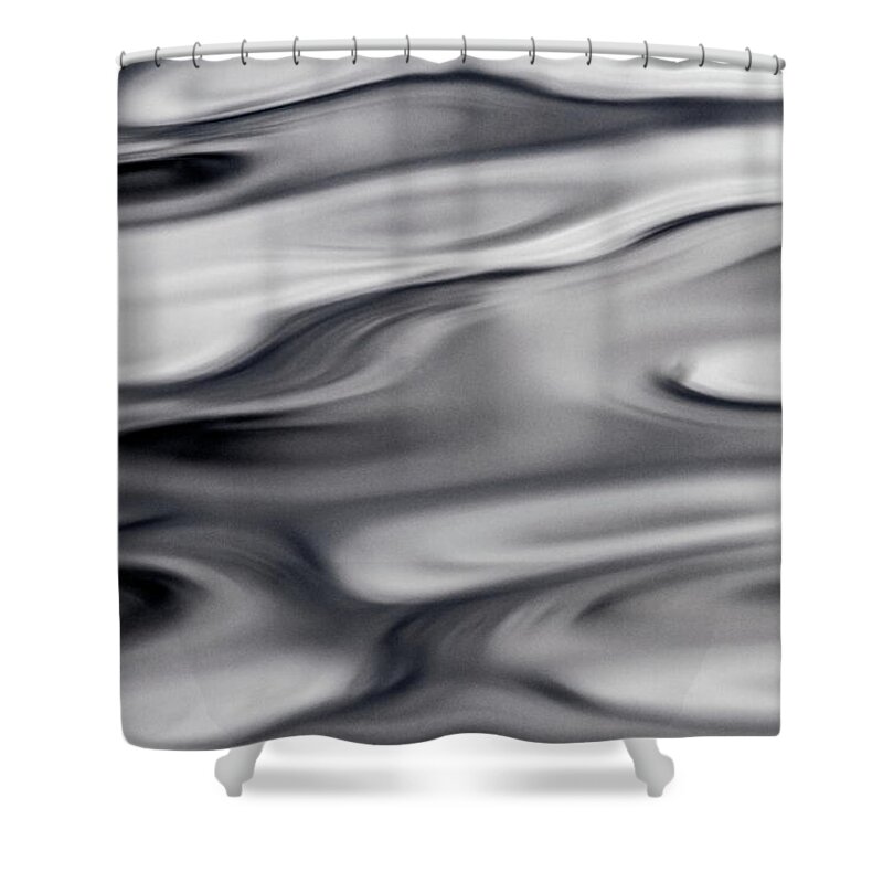 Water Shower Curtain featuring the photograph Water and Light 3 by Dawn J Benko