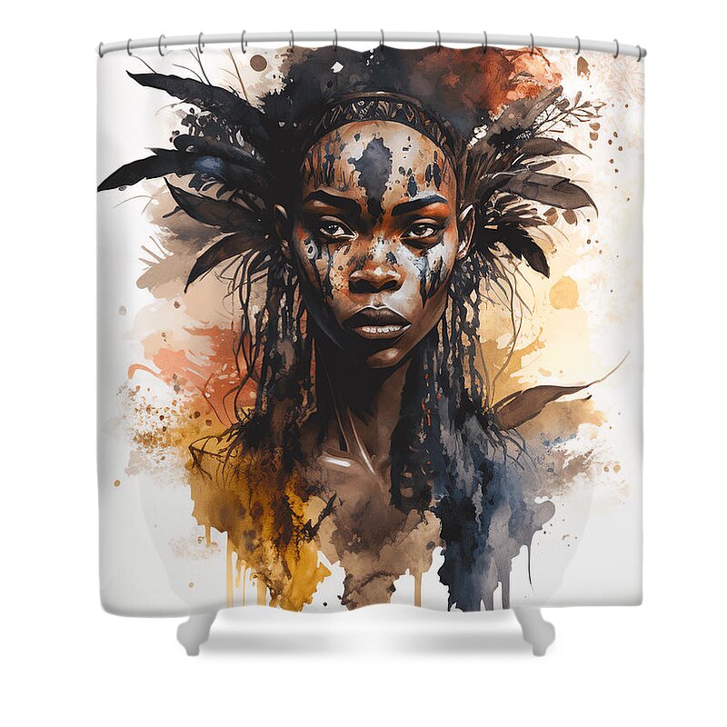 Concept Jewelry Shower Curtains