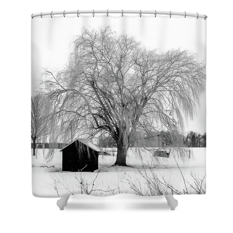 Landscape Shower Curtain featuring the photograph Weeping by Scott Smith
