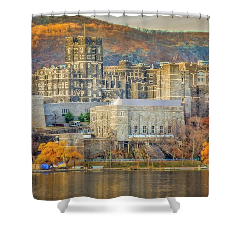 West Point Shower Curtain featuring the photograph West Point by Cordia Murphy
