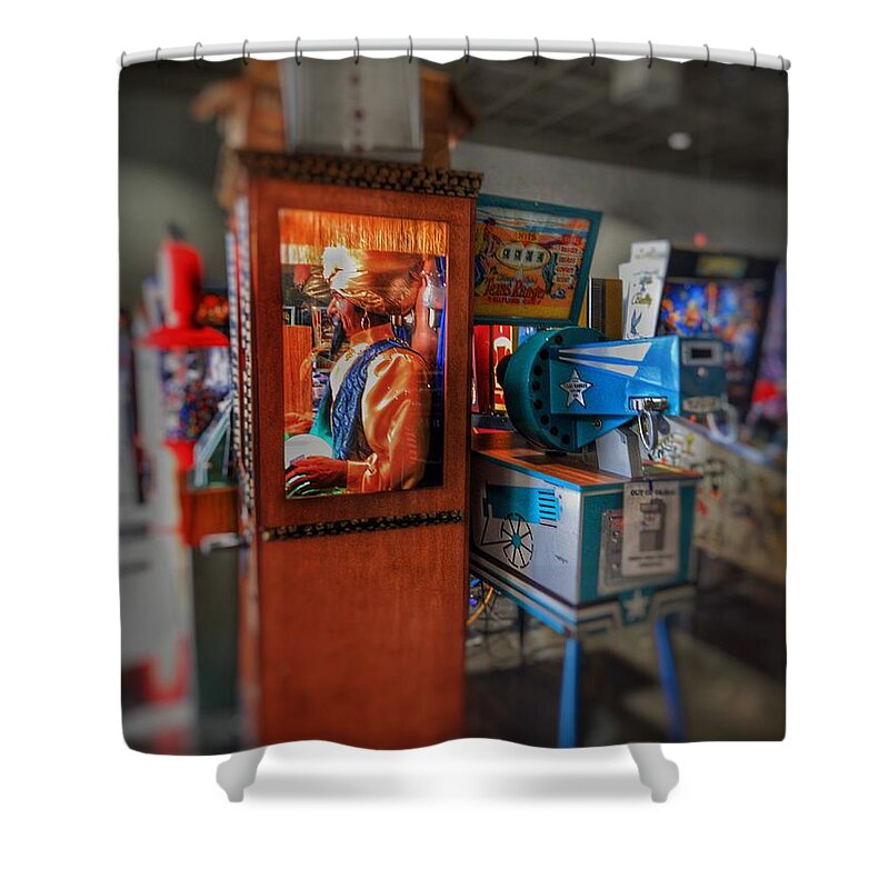  Shower Curtain featuring the photograph When Was That by Rodney Lee Williams