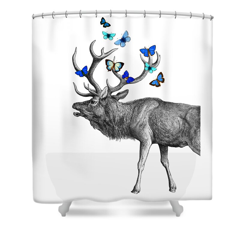 Roe Deer Shower Curtains