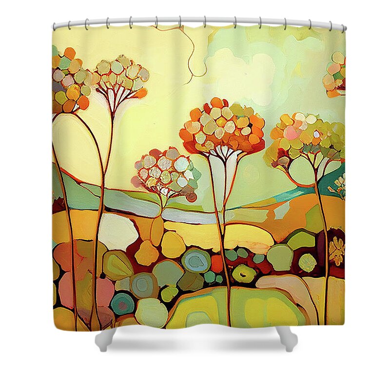 Begonia Shower Curtains