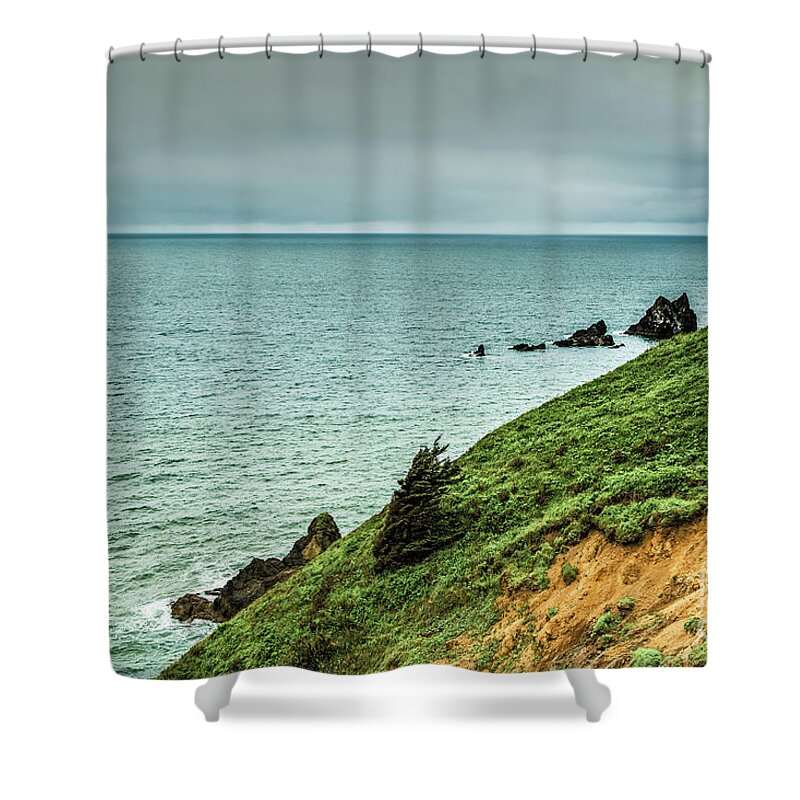 Jon Burch Shower Curtain featuring the photograph Windblown by Jon Burch Photography