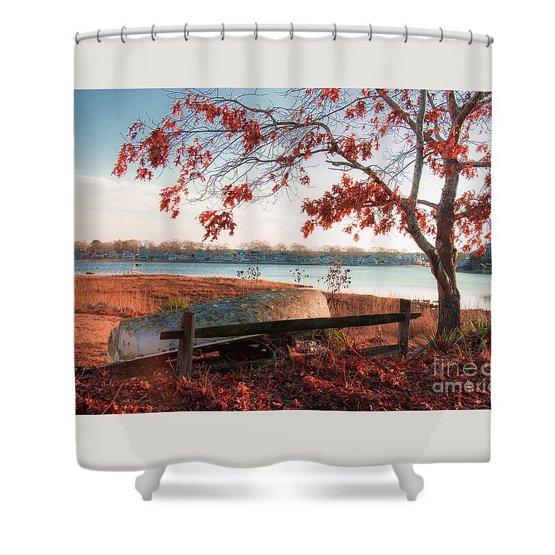 Nature Shower Curtain featuring the photograph Winter Peace by Sharon Mayhak