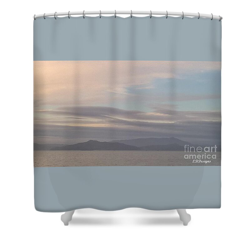  Timeless; Seasons; Spring; Summer; Autumn; Winter; Monumental; Aesthetic; Art; Nature; Photography; “signature Collection”; Lbdesigns; Color; “black And White” Shower Curtain featuring the photograph Winter Tour C02 by LBDesigns