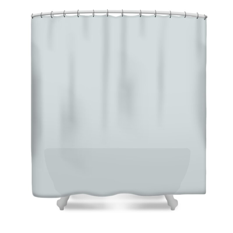 Winter's Breath Shower Curtain featuring the digital art Winter's Breath by TintoDesigns