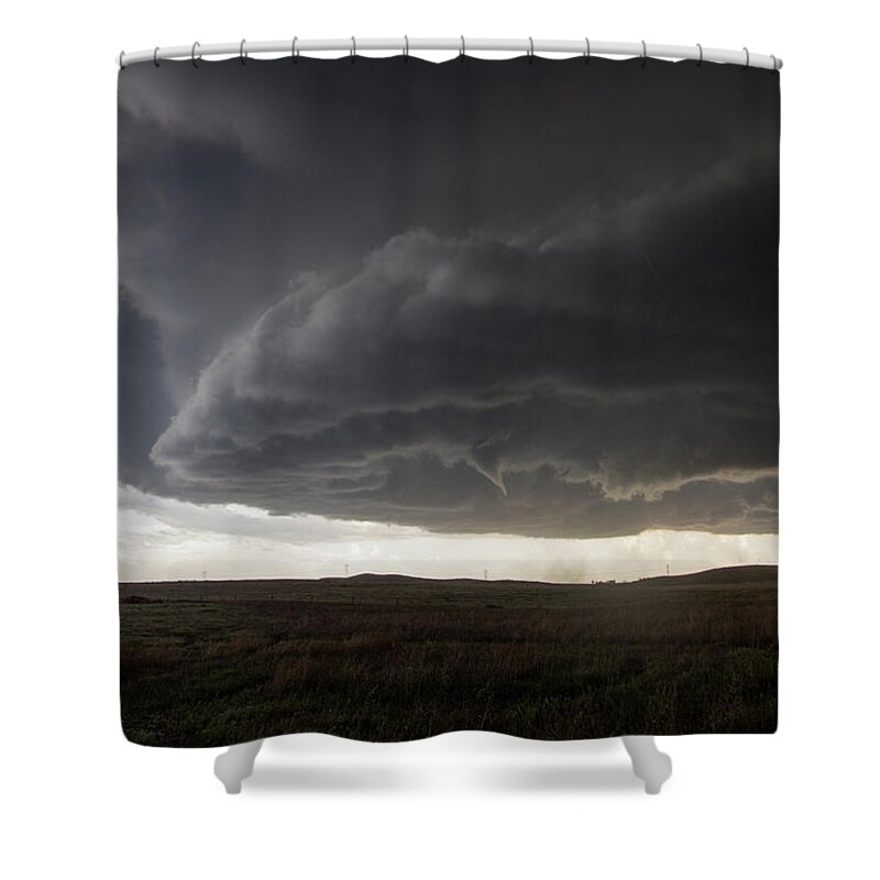 Nebraskasc Shower Curtain featuring the photograph Wray Colorado Tornado 026 by Dale Kaminski