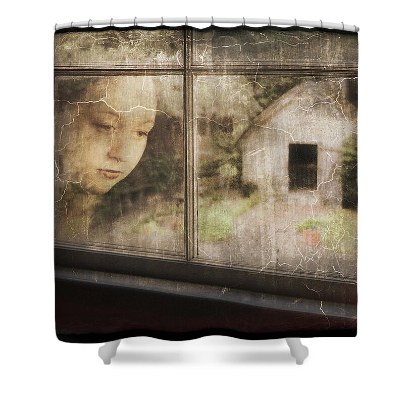 Saint Augustine Shower Curtain featuring the photograph Yearning by M Kathleen Warren
