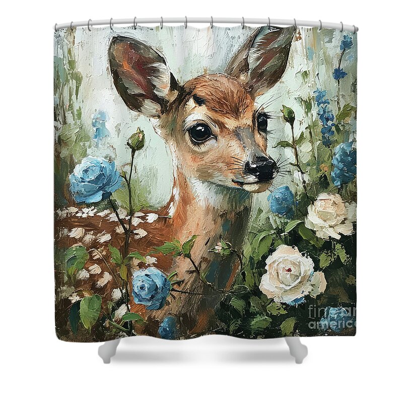 Young Buck Shower Curtains