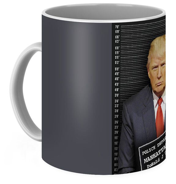 Donald Trump Mugshot Coffee Mug for Sale by Tony Rubino