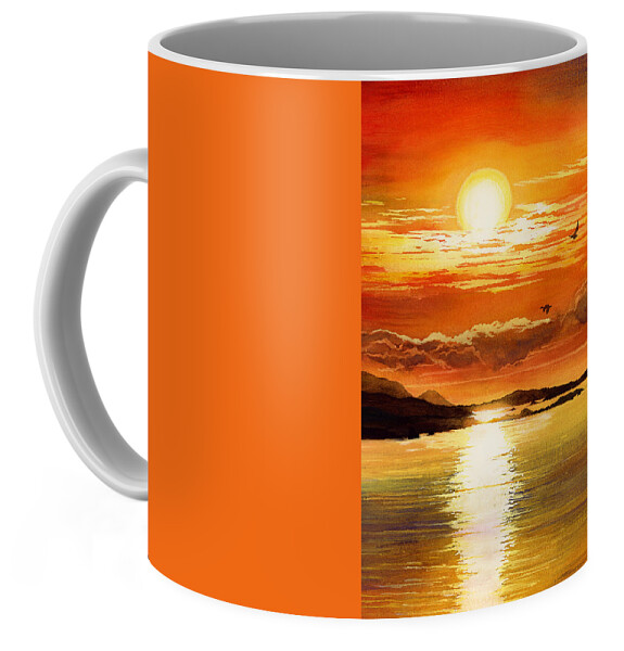 Sunset Lake Coffee Mug for Sale by Hailey E Herrera