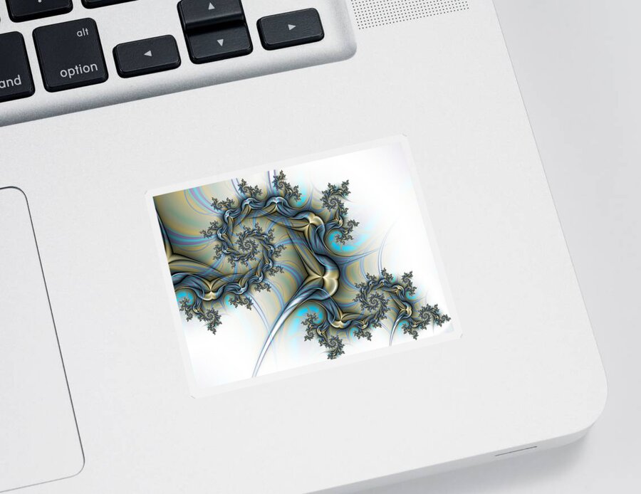 Tattoo Sticker featuring the digital art Tattoo by Lena Auxier
