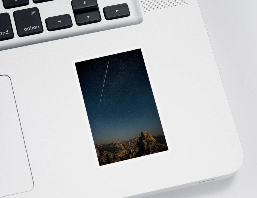 Shooting Star Sticker featuring the photograph Yosemite Dreams #1 by Marcus Hustedde