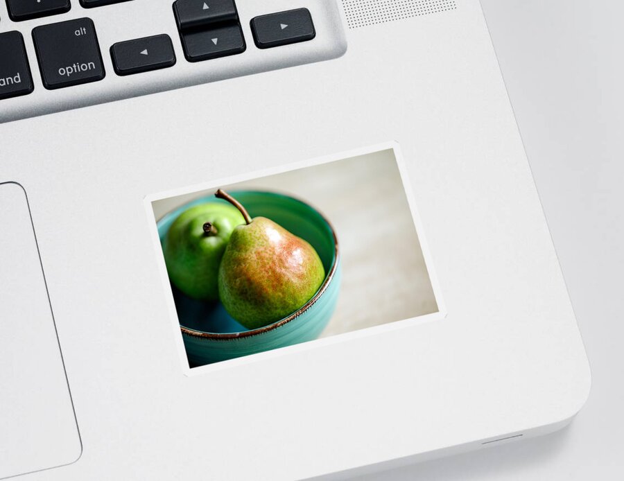 Pear Sticker featuring the photograph Pears #2 by Nailia Schwarz