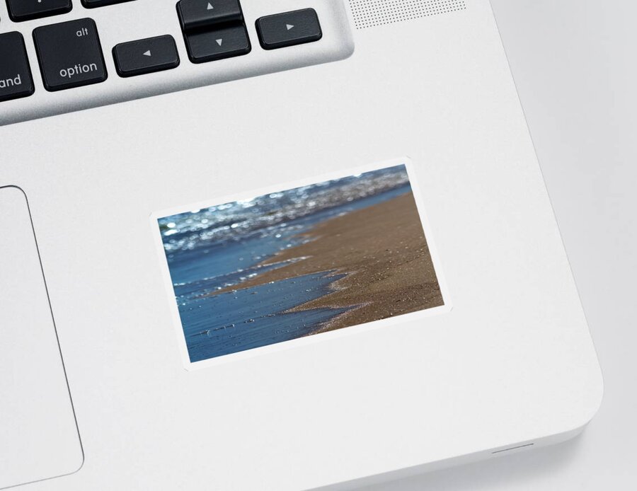 America Sticker featuring the photograph sea #6 by Stelios Kleanthous