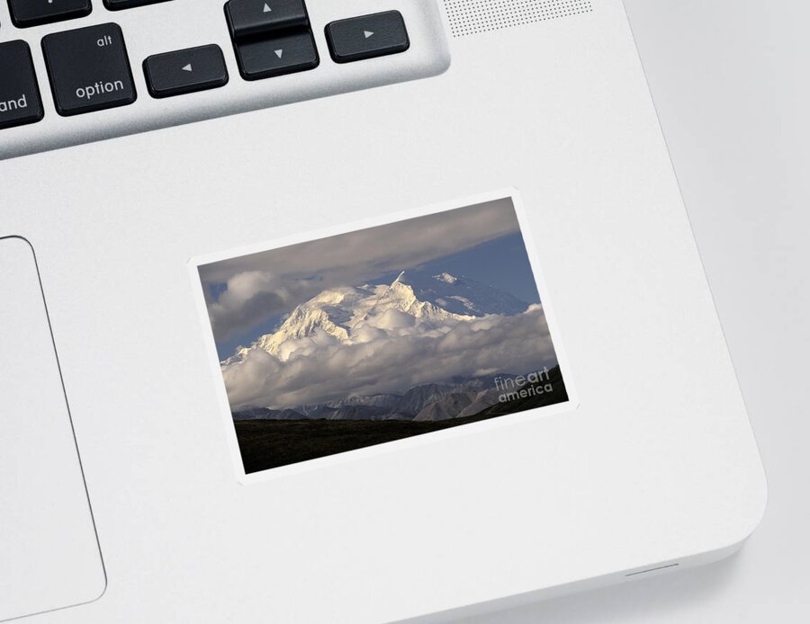 Mountain Sticker featuring the photograph Mount Mckinley #5 by Ron Sanford
