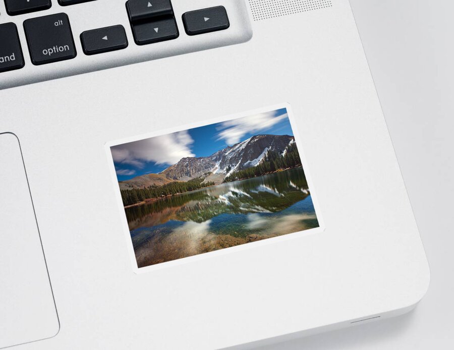 Lake Sticker featuring the photograph Alta Lakes by Darren White