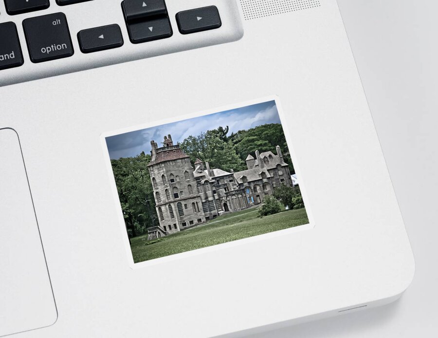 Fonthill Castle Sticker featuring the photograph Amazing Fonthill Castle by Trish Tritz