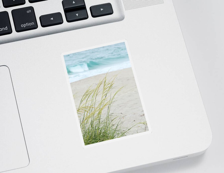 Landscape Sticker featuring the photograph By The Sea by Sabrina L Ryan