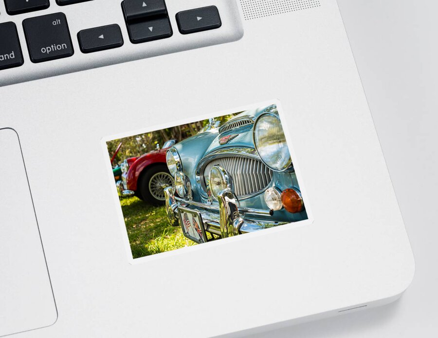 1960s Sticker featuring the photograph Austin Healey by Raul Rodriguez