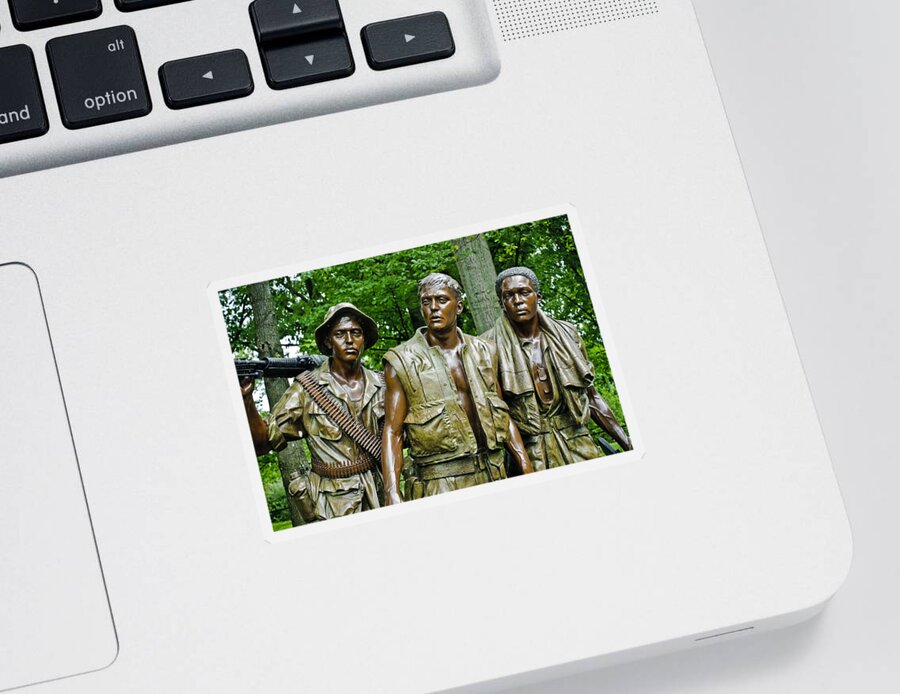 Bronze Sticker featuring the photograph Band of Brothers by Christi Kraft