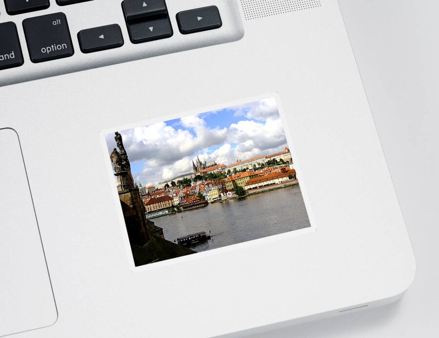 Prague Sticker featuring the photograph Beautiful Prague by Ira Shander