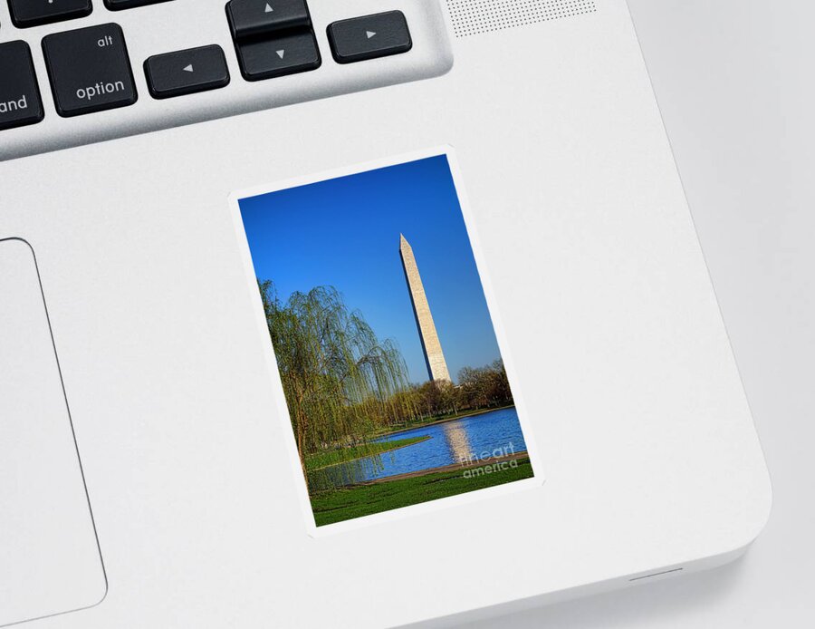 Washington Sticker featuring the photograph Bucolic Washington by Olivier Le Queinec
