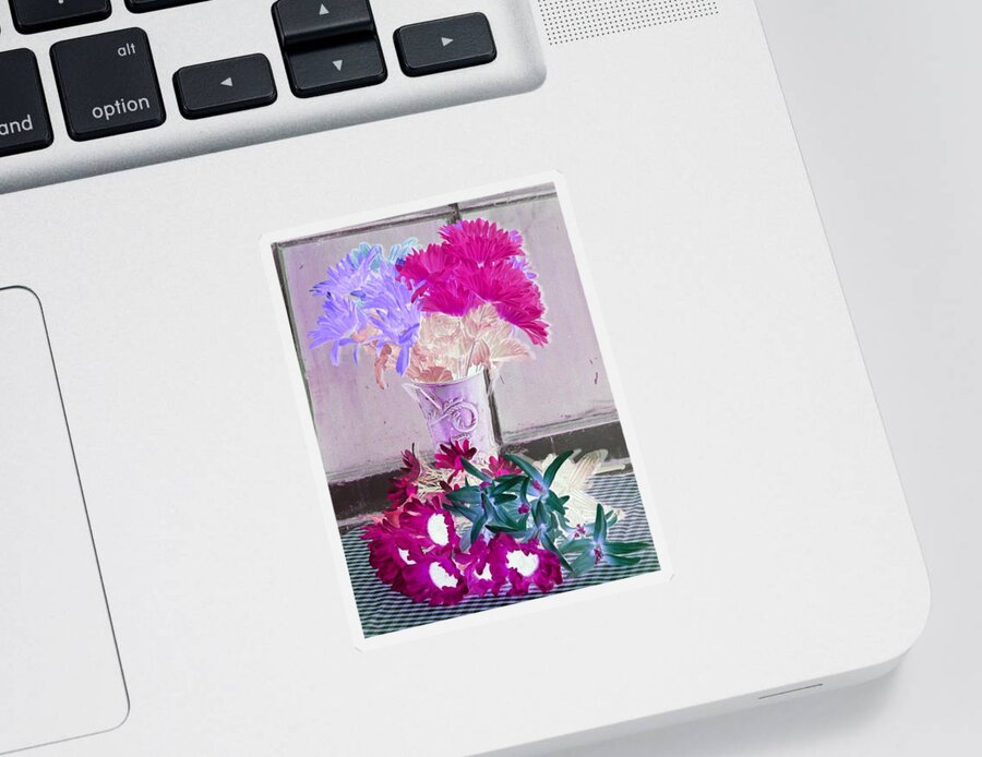 Flower Sticker featuring the photograph Country Comfort - PhotoPower 486 by Pamela Critchlow